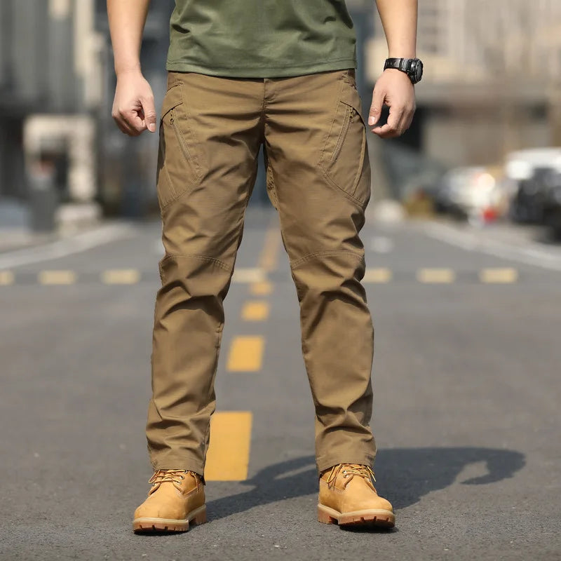 Men's Tactical Slim Fit Waterproof Pants 