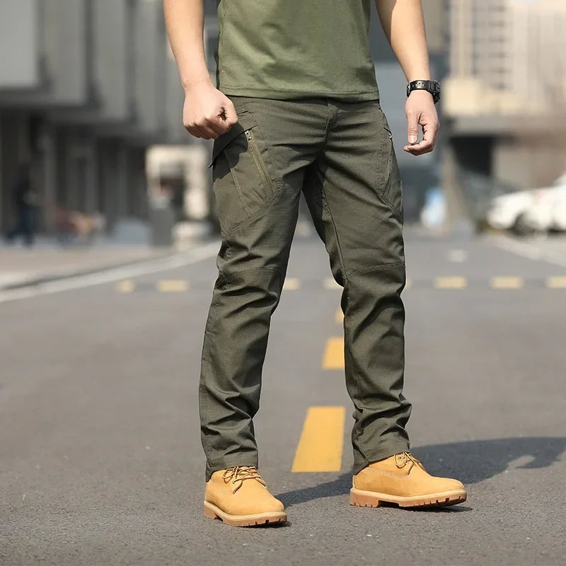 Men's Tactical Slim Fit Waterproof Pants 