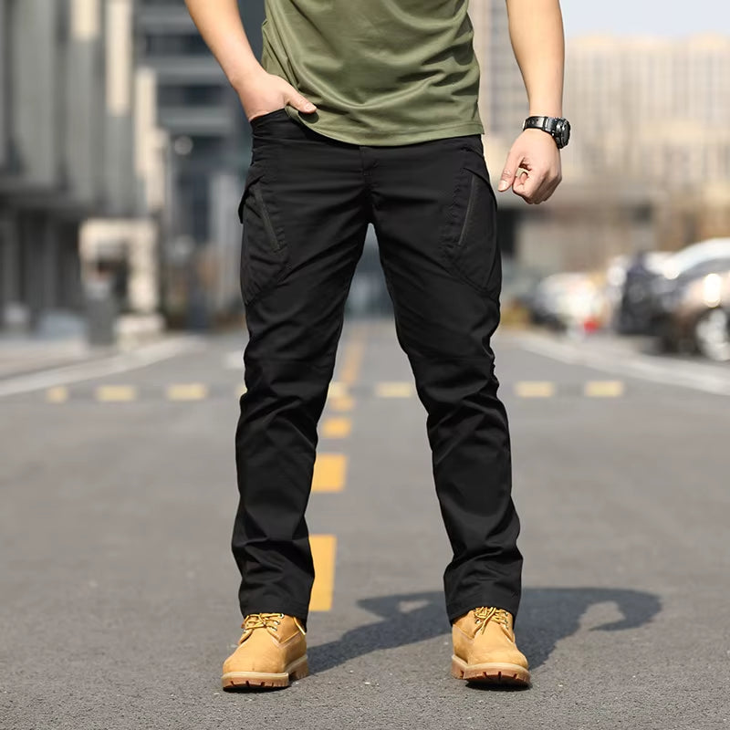 Men's Tactical Slim Fit Waterproof Pants 